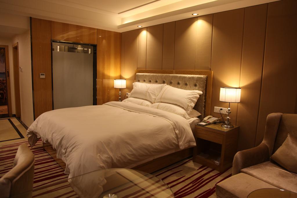 Guangzhou Guo Mao Hotel Quarto foto